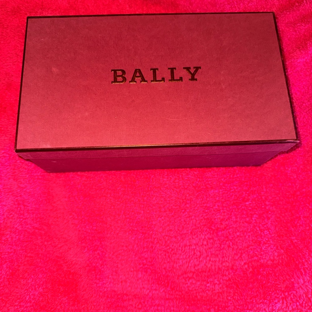 Bally Burgundy Leather Sneakers - Picture 8 of 16